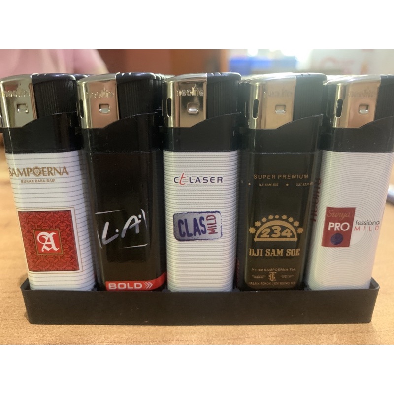 Jual (50pcs) Korek Api Magnet SNI / Korek Gas Pemantik Sticker Motif ...