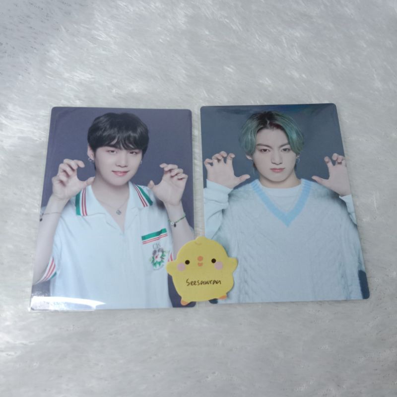 [Ready Stock] Mini Photocard/MPC Sharing Muster Sowoozoo BTS  Suga Yoongi Jungkook Official MPC BTS 