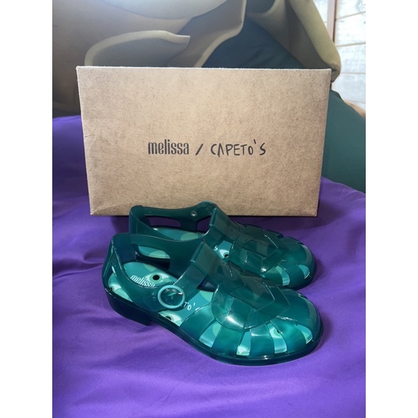 Melissa Possession Capetos green 100% ORIGINAL