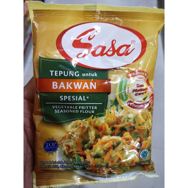 

Sasa Tepung untuk bakwan spesial 90gr