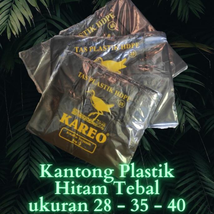 

Kantong Plastik Kresek Hitam 28 / 35 / 40 / Tebal