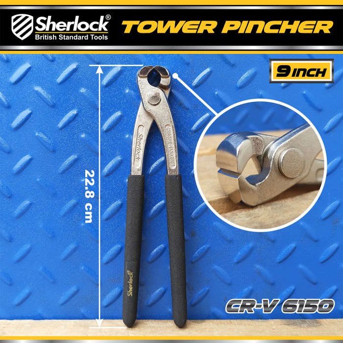 Tang Gegep Sherlock Chrome Vanadium Crv Ukuran 9 Inch