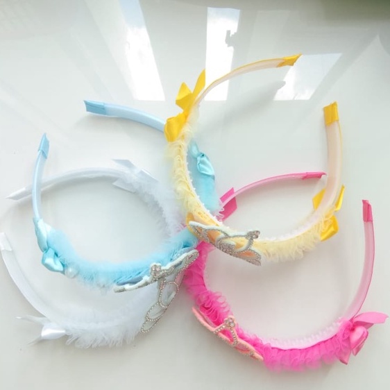 BANDO ANAK MOTIF MAHKOTA RANDOM COLOR