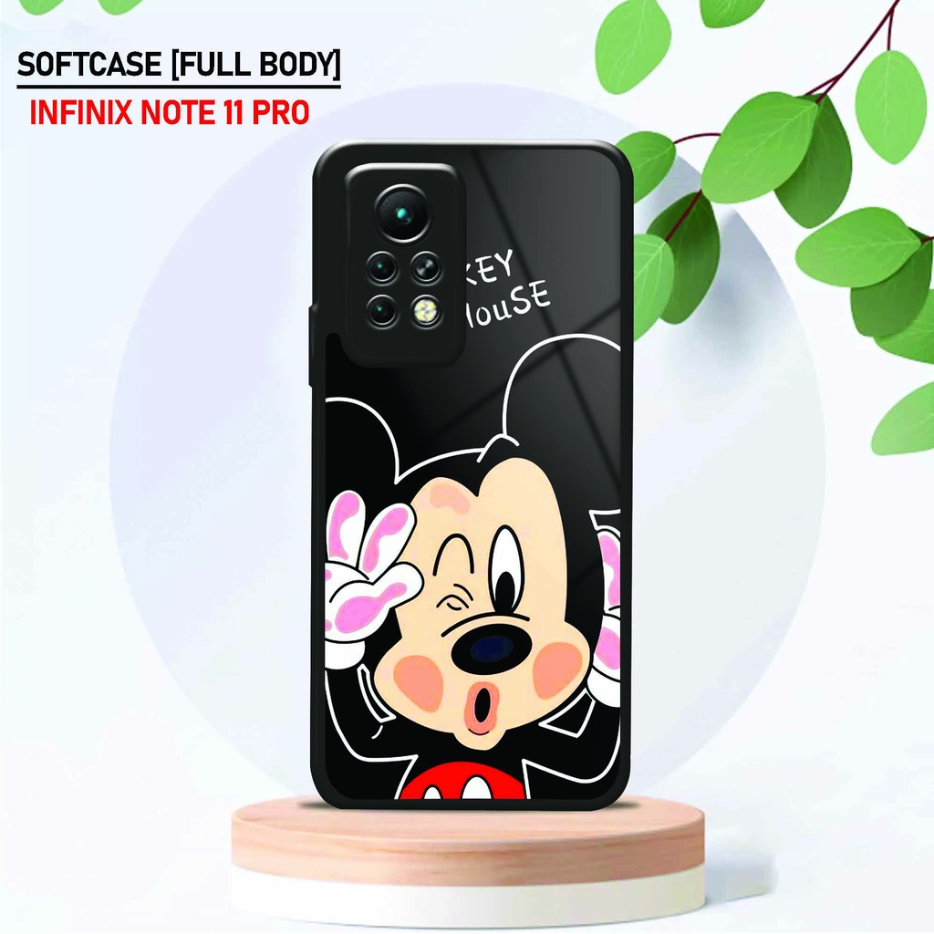 Glossy Softcase Infinix Note 11 Pro - Case Kaca Infinix Note 11 Pro - Softcase Mengkilat Infinix Not