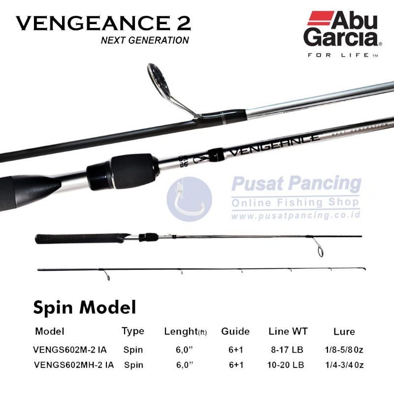 Joran Abu Garcia Vengeance2 Spinning