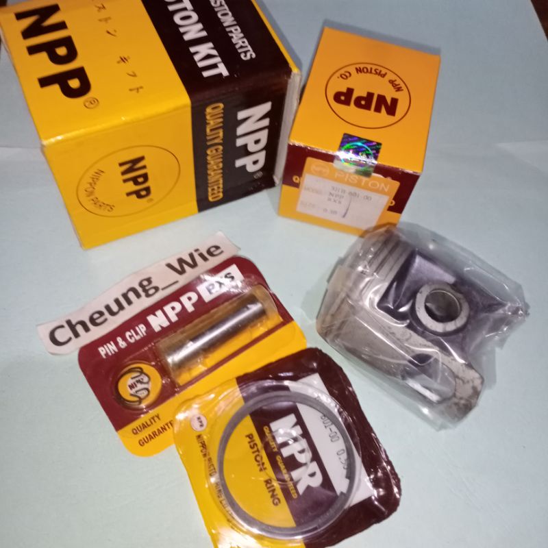 piston kit NPP Nippon Parts OS 0.50 yamaha RXS/RX special/YT115