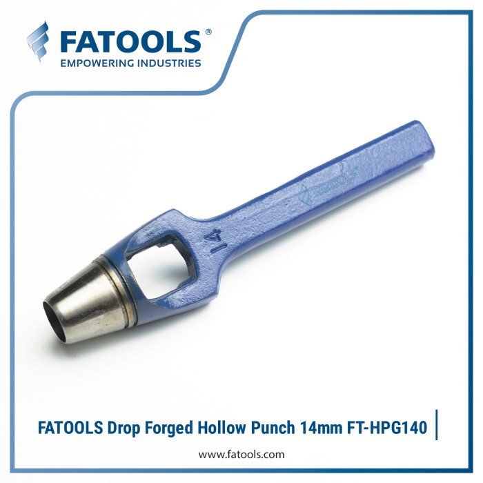 

Hot Sale Fatools Hpg140 - Drop Forged Hollow Punch 14Mm Trendi