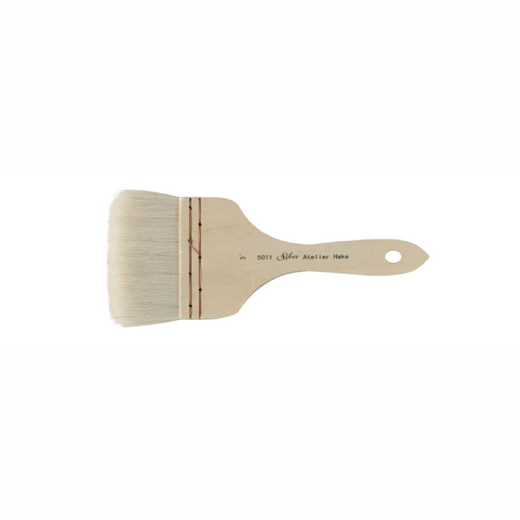 Alat Mewarnai Kuas Besar Lukis Silver Brush Atelier Hake 5011 Short Handle Terlaris By Bali Artemedia