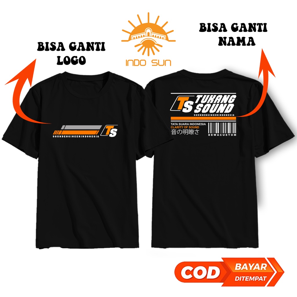 KAOS TUKANG SOUND / KAOS SOUND BALAP / KAOS SOUND TERBARU 2022 / KAOS BAJU T-SHIRT DISTRO TUKANG SOU