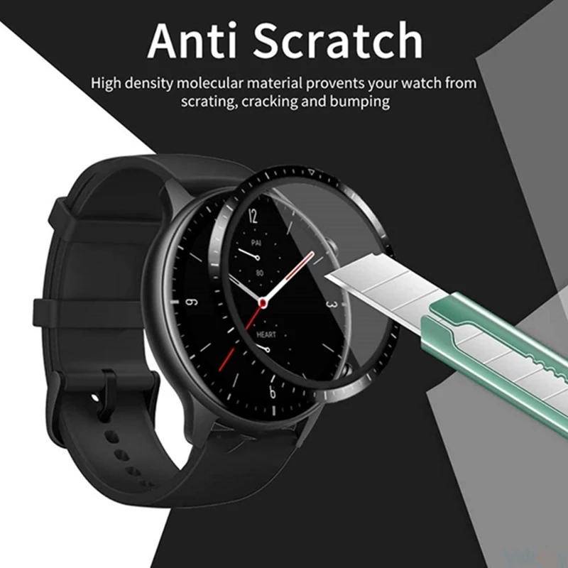 Pelindung Layar Tempered Glass 3D Untuk Huami Amazfit Bip 3 Pro U S GTS GTS2 GTS2e GTS4 mini