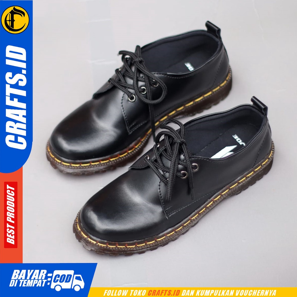 CRAFTS ariana - Sepatu Loafers Docmart Low Boots Wanita