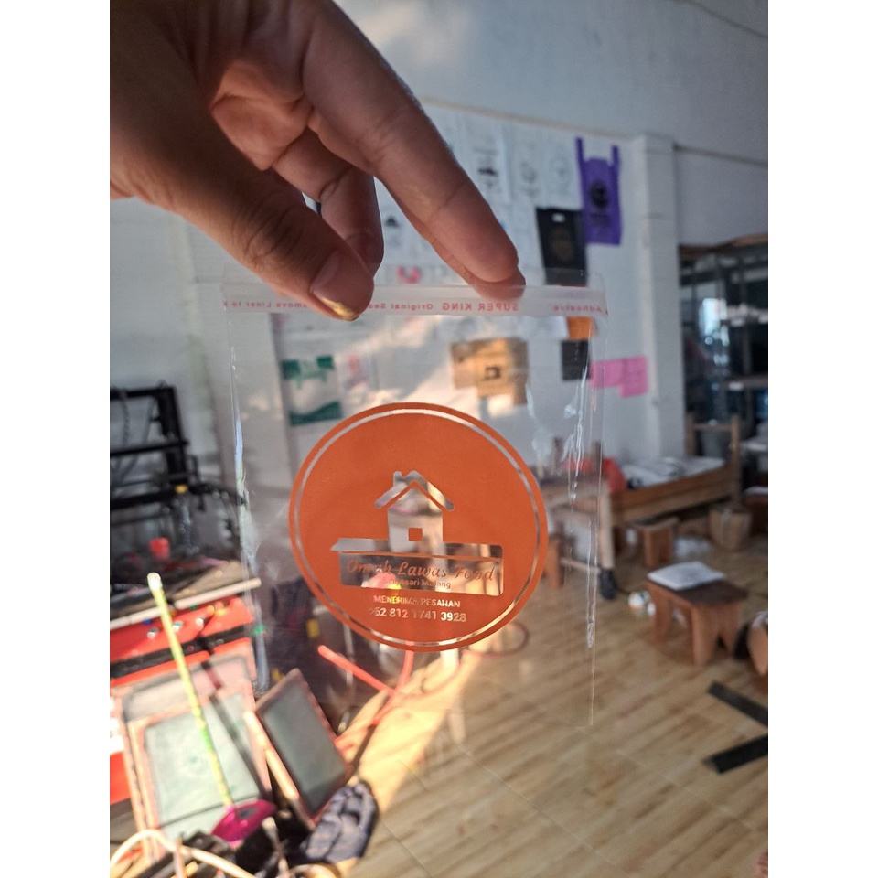 PLASTIK OPP KUE FREE SABLON TERMURAH