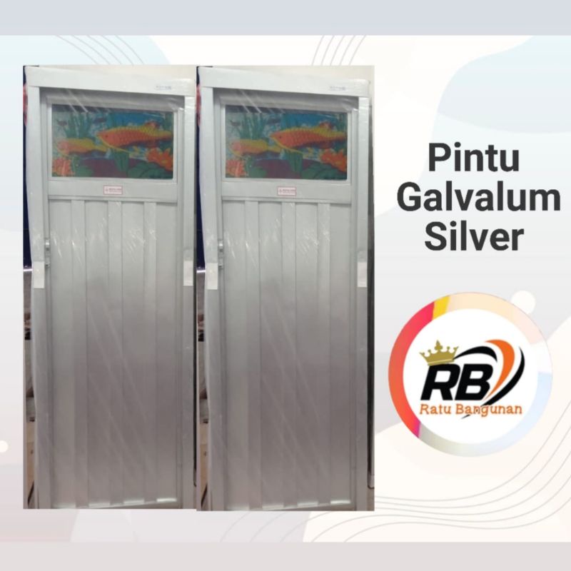 Pintu kamar mandi Galvalum
