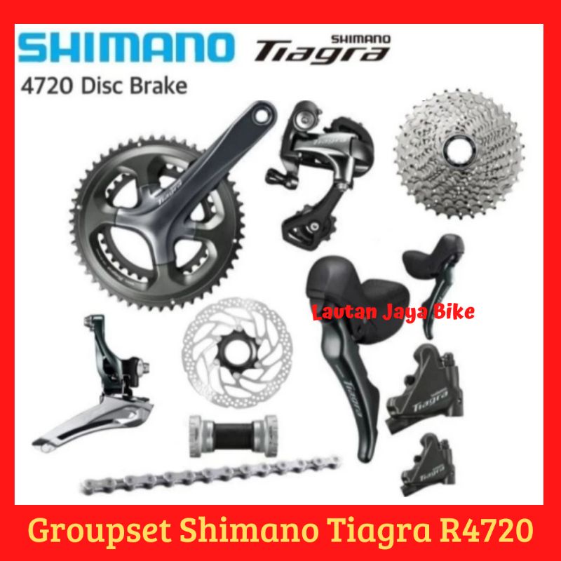 Groupset Shimano Tiagra R4720 Disc Brake Groupset