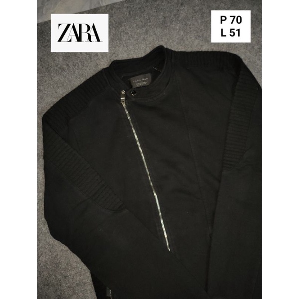 jaket biker zara