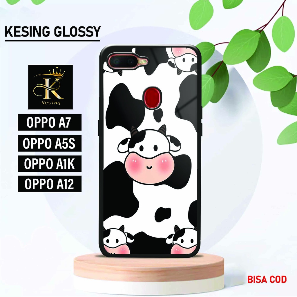 Case Oppo A5S / A7 / A11K / A12 - Pelindung Hp Oppo - Fashion Case Glossy - Case Pria - Case Wanita 