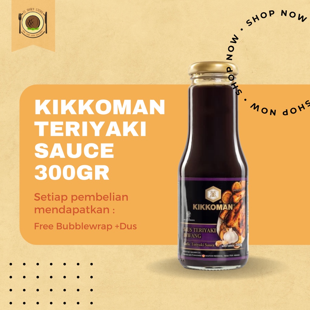 

Kikkoman Saus Teriyaki 300gr