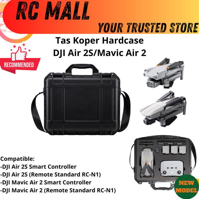[ Promo ] Tas Koper Dji Mavic Air 2S Mavic Air 2 Bag Hard Case Waterproof - Drone Kamera Dan Aksesor