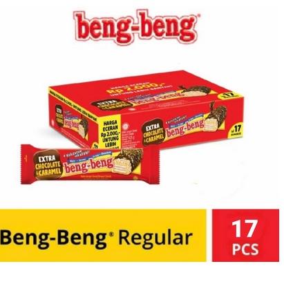 

ヹ Beng beng Wafer Coklat / Chocolate Reguler (1Box = 17 Pcs) BARU 3785 ☀