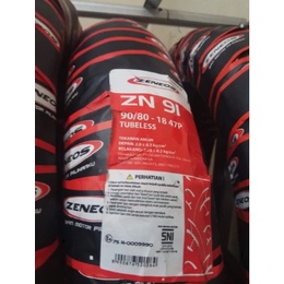 BAN TUBELESS ZENEOS 90/80-18 ZN 91 ** 90 / 80 -18 ZN 91 **