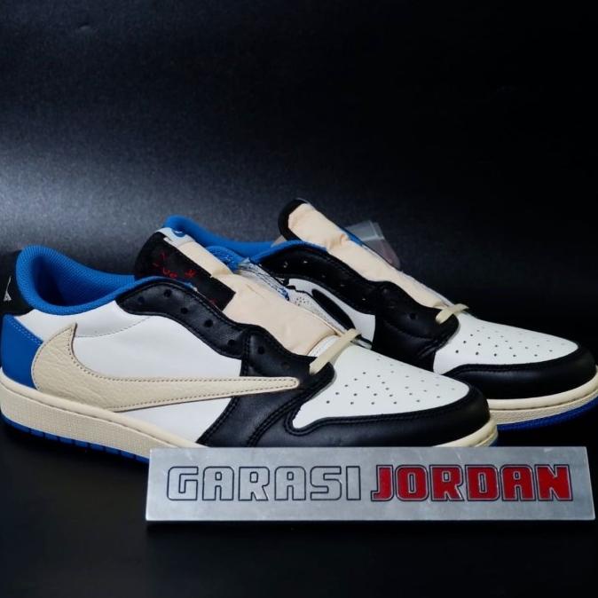 Jordan 1 Low Fragment Desain X Travis Scott Termurah