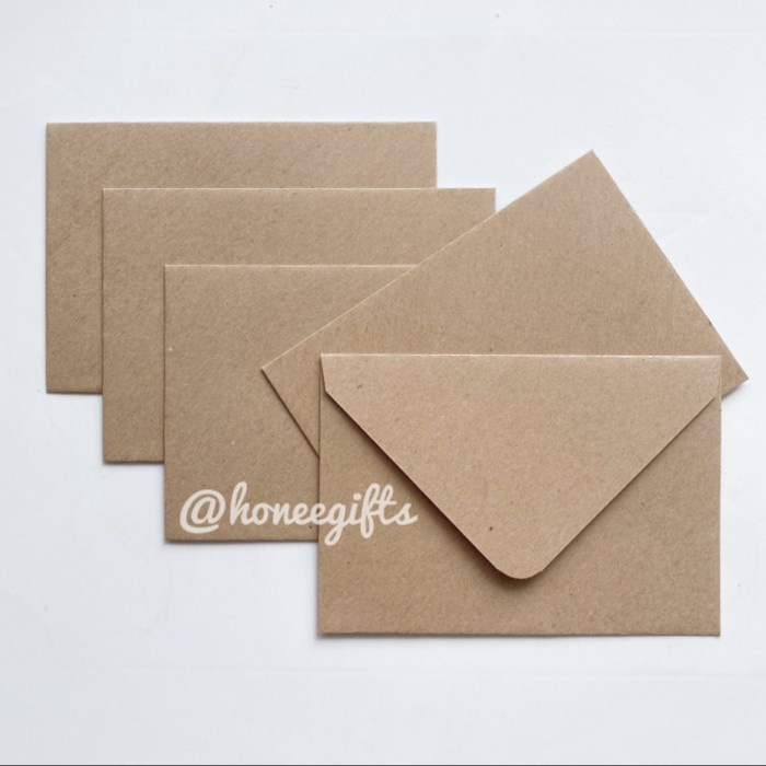 

Star Amplop Baronial 16X22 A5 Coklat Vintage Premium Kraft Paper Envelope Terbatas