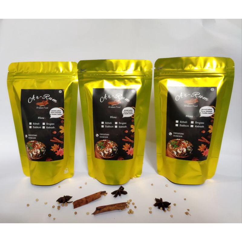 

Ar Rum paket instan nasi kebuli 3-4 porsi