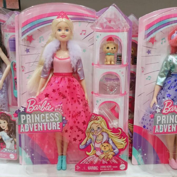 ] Boneka Barbie Princess Adventure original mattel