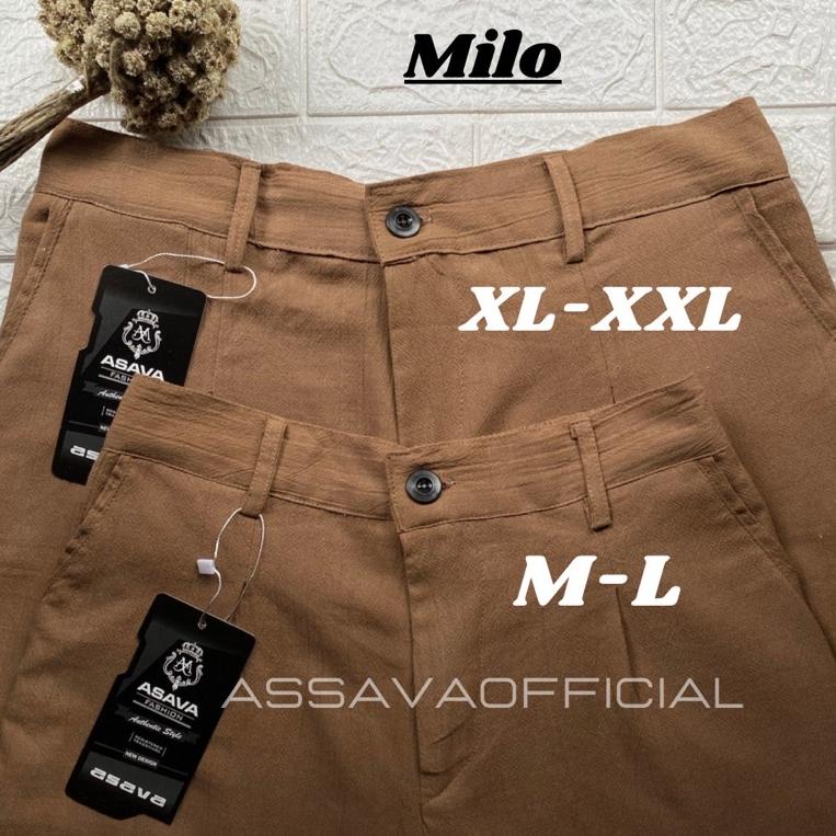 KULOT LINEN HIGHWAIST - CELANA KULOT HIGHWAIST- YUKA SLIM CULLOTE - HAIGWAIST - LINEN ANGEL PREMIUM 