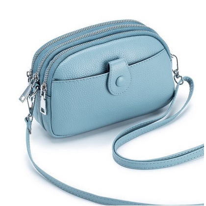 Tas Selempang Wanita Tas Selempang Kulit Sintetis Tas Clutch Berkualitas Gaya Tren Fashion Tas Tangan Wanita Tas Santai Tujuan Ganda