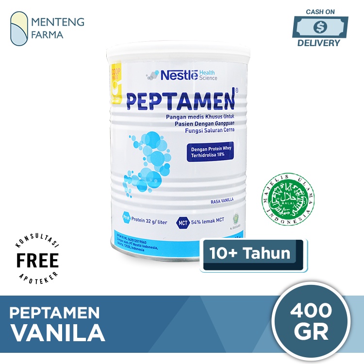 Peptamen 400 Gram - Susu Khusus untuk Gangguan Pencernaan