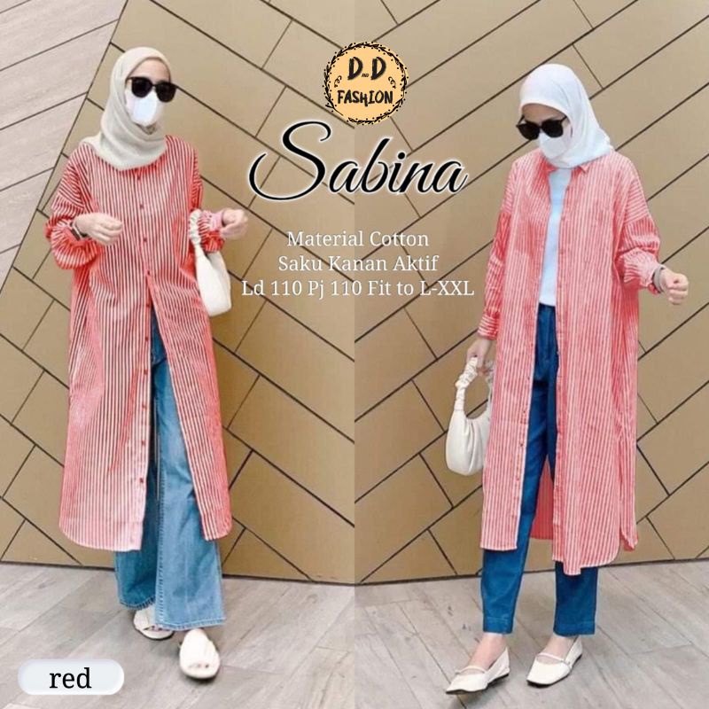 SABINA LONG TUNIK TERBARU