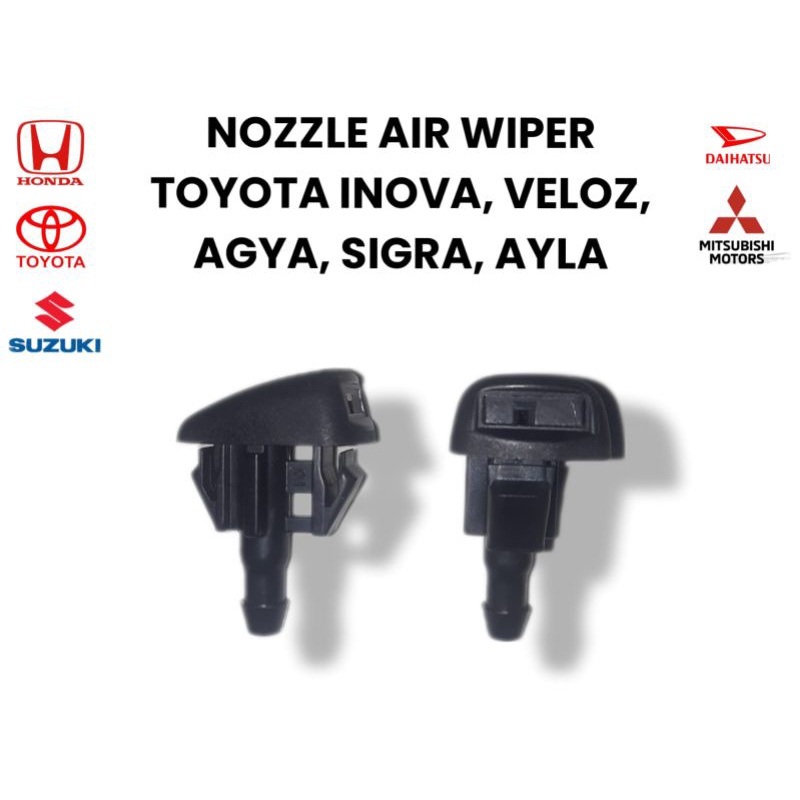 nozzle air wiper Toyota Inova, Veloz, Agya, Sigra, Ayla