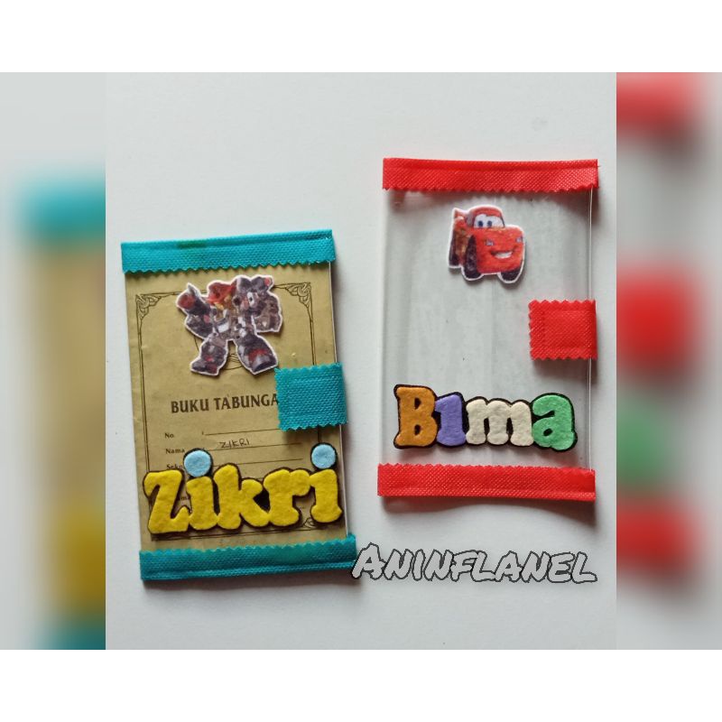 

Tempat buku tabungan / sampul buku tabungan