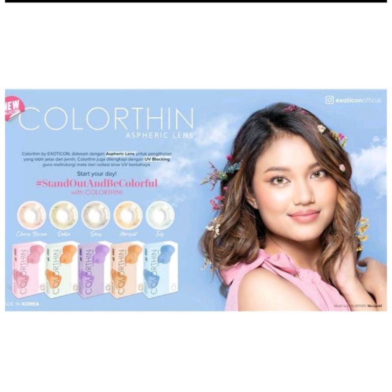 SOFTLENS X2 COLORTHIN READY STOCK NORMAL & MINUS
