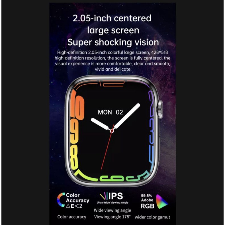 IWO DT8 MAX SMARTWATCH NFC GAME ALWAYS ON DISPLAY ORIGINAL