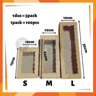 Image of thu nhỏ Dus brownies kraft laminasi window ukuran S , M dan L #0