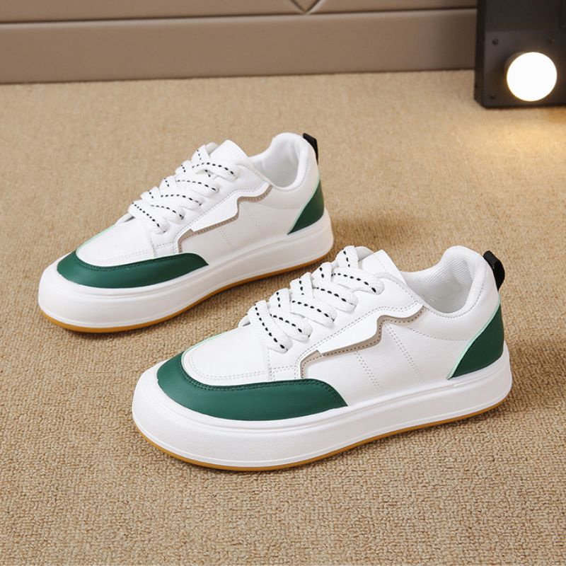 [COD] 9035 Sepatu Wanita Import LINE Sneakers