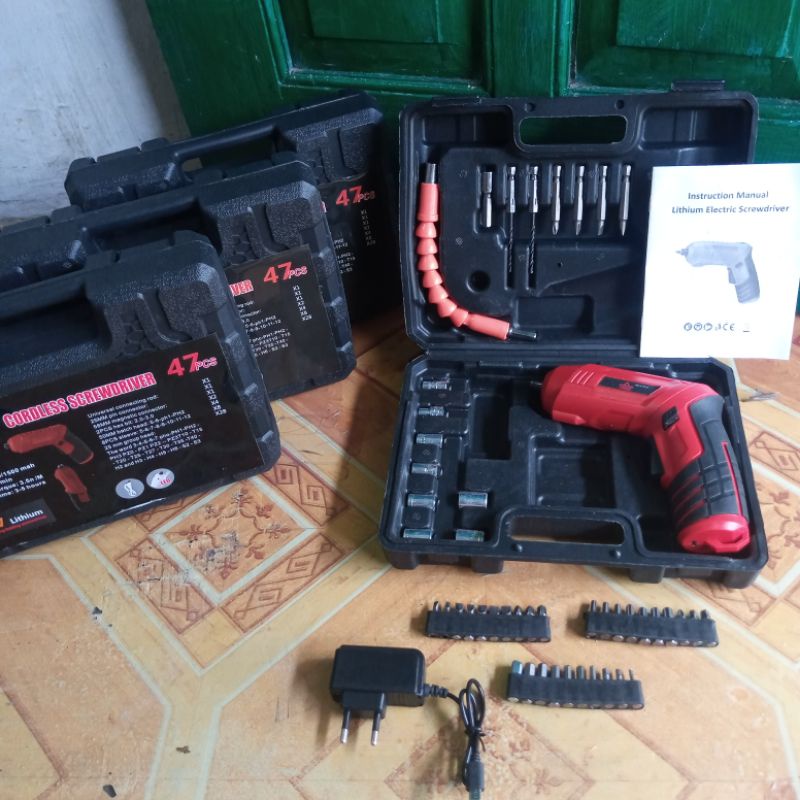 yukido bor cordless screwdriver set