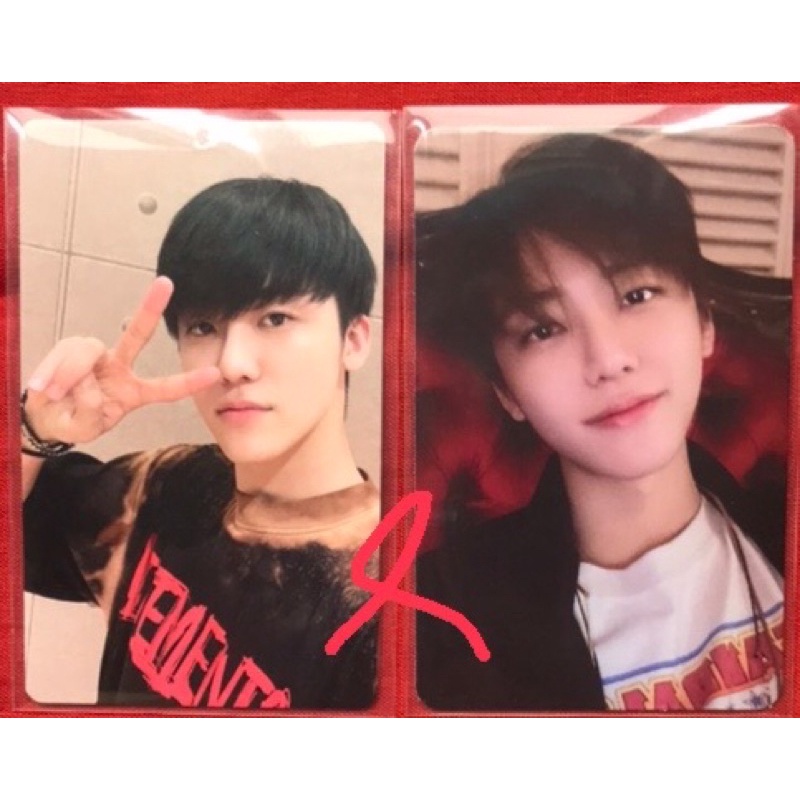 [ready stock] photocard jaemin boboan selca id universe jaemin holo beatbox