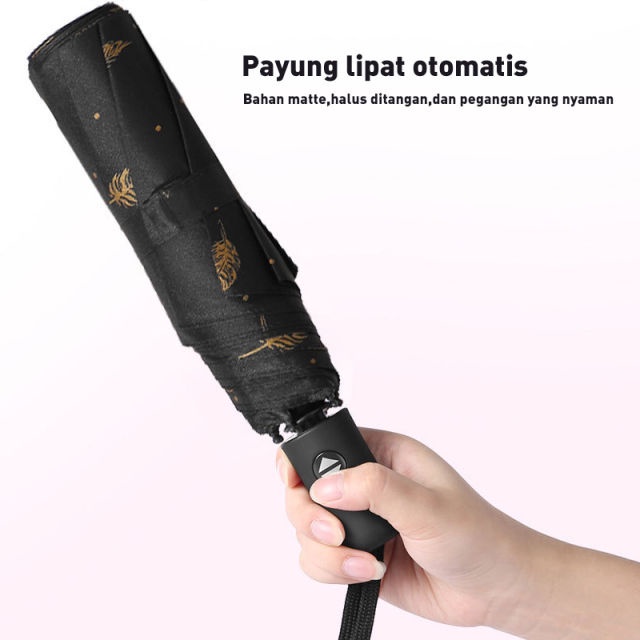 (ORIGINAL) Payung lipat tiga UV Otomatis