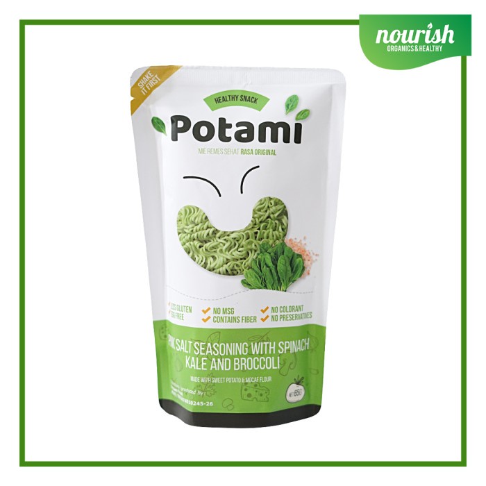 

PROMO Potami Mie Remes Bayam Original 65gr