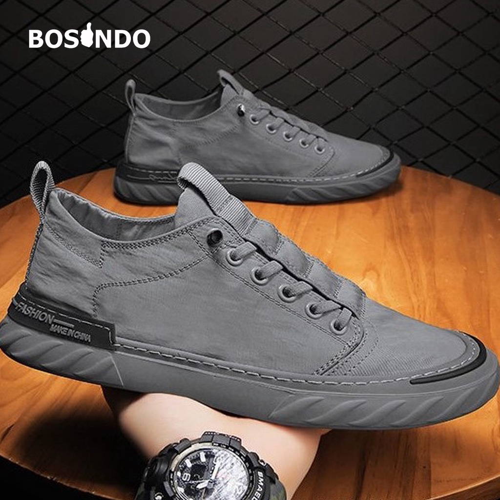 Sepatu pria terbaru BOSINDO K13-Sepatu Sneakers Pria Keren-Sepatu Sneakers Pria Original Import-Sepatu Pria -Sepatu Pria Keren-Sepatu Pria casual desain mewah elegan - Sepatu Pria Sneaker Import Cassual Shoes Sepatu Kasual Santai bisa COD