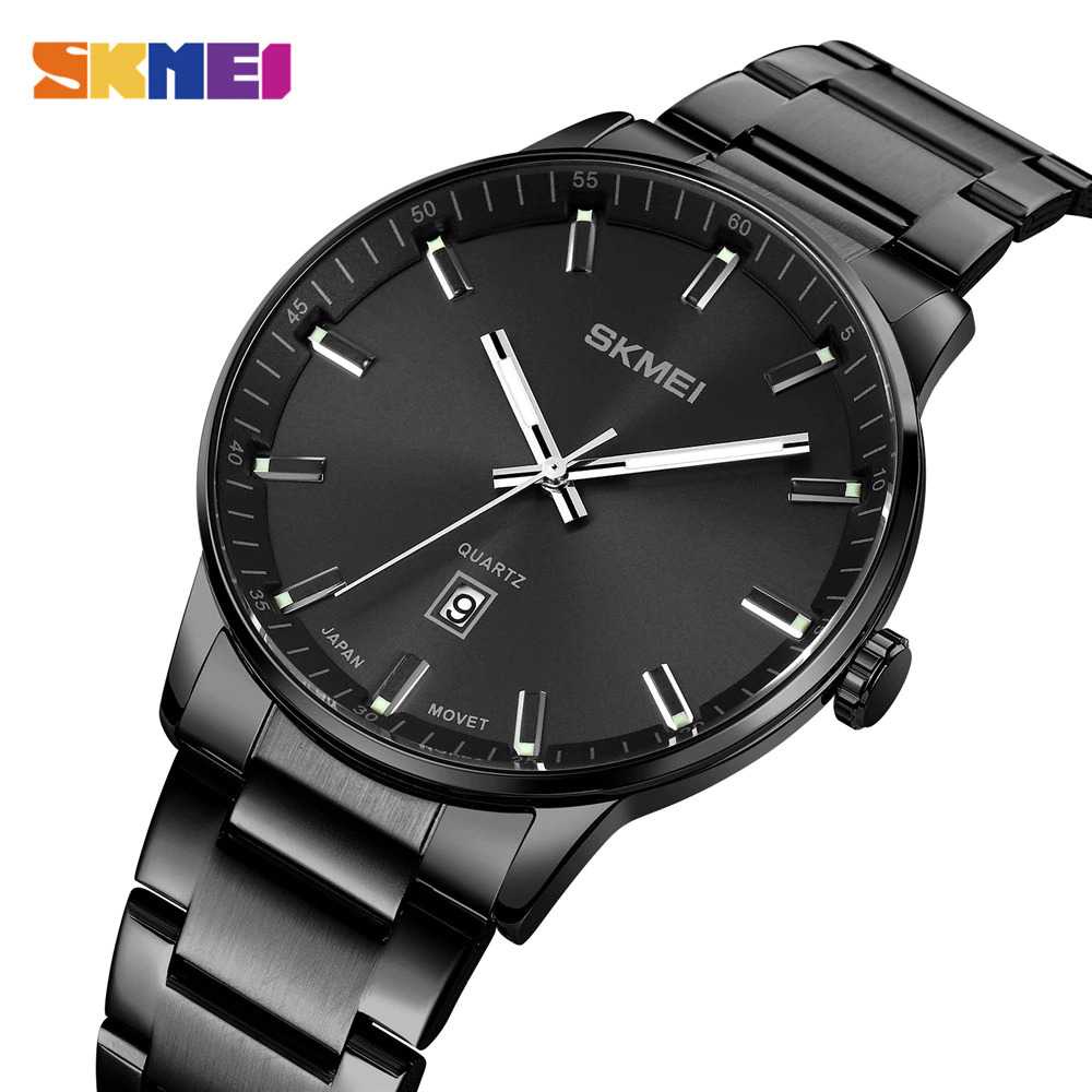 ARS - SKMEI Jam Tangan Analog Pria Strap Stainless Steel - 1878