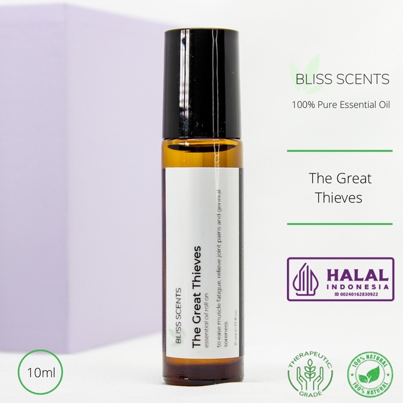 Roll On Minyak Aromaterapi Essential Oil The Great Thieves 10ml