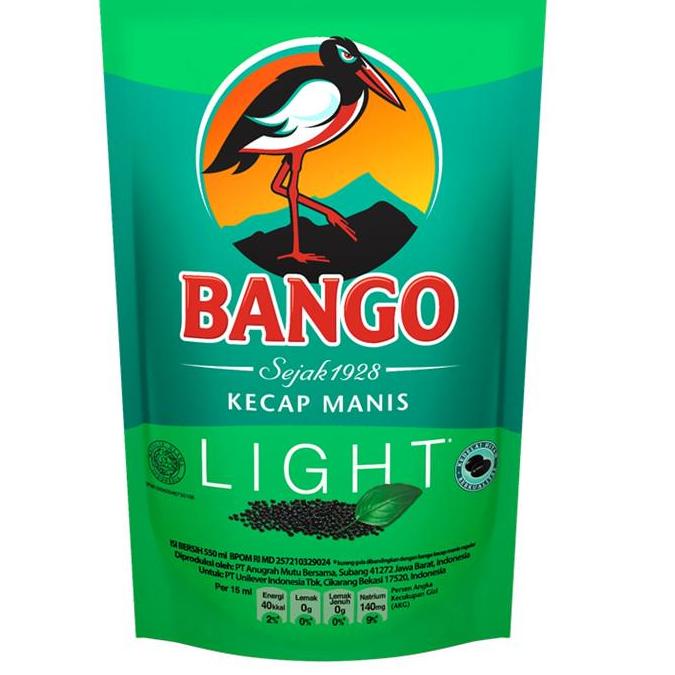 ✨New✨ Bango Kecap Manis Light 2 x 550 mL 