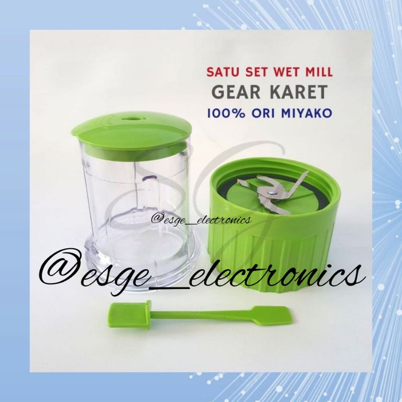 ORIGINAL BLENDER BUMBU MIYAKO GILINGAN BUMBU MIYAKO GELAS BLENDER BUMBU BASAH CHOPPER BUMBU MIYAKO BARU PENGGILING CABE BUMBU MIYAKO GILINGAN CABE BLENDER MIYAKO CH 511 BL 151 CHOPPER CABE BASAH WET MILL MIYAKO AKSESORIS BLENDER SET GELAS BLENDER MIYAKO