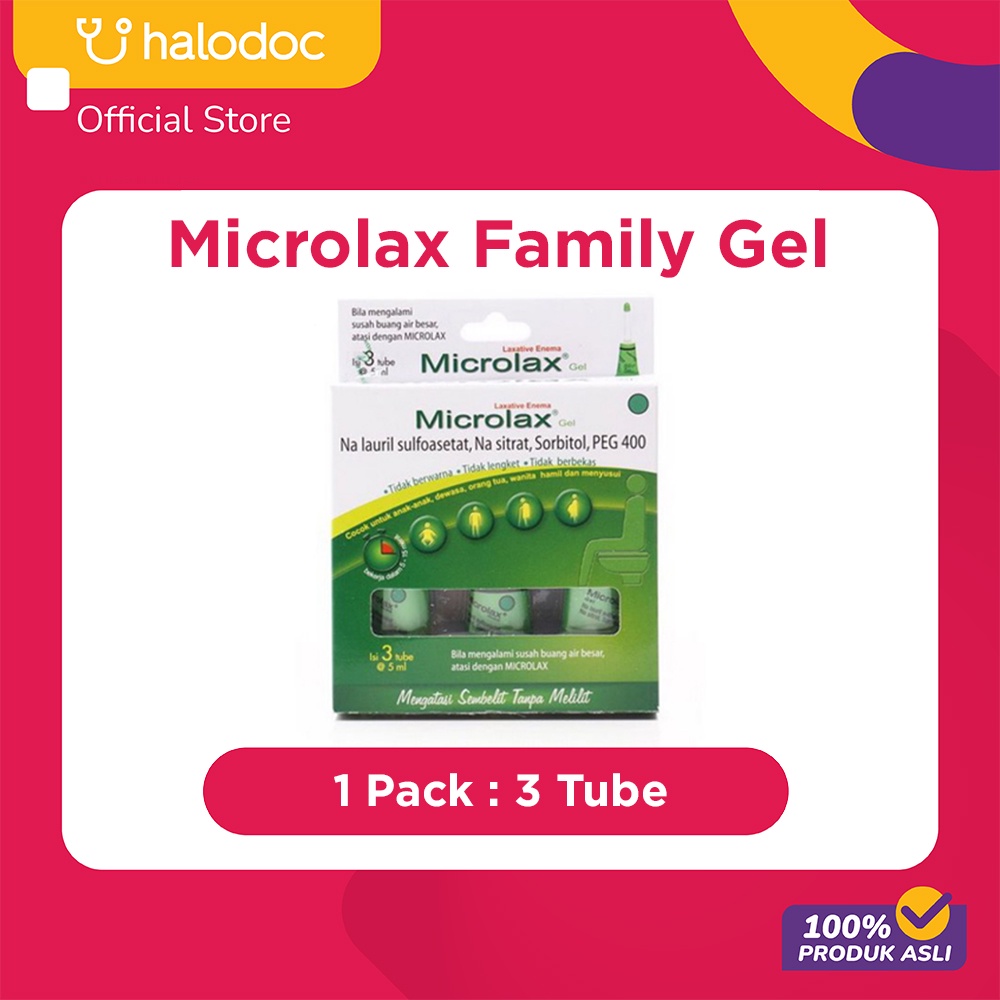 Microlax Family Gel 3 Tube