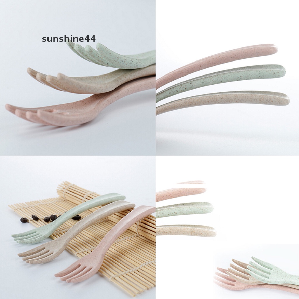 Sunshine Garpu Makan Bayi Bahan Pp Food Grade Ramah Lingkungan