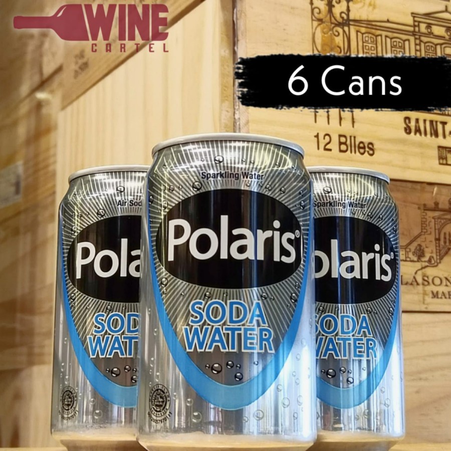 

Polaris Soda Water Can Air Soda 6 Cans x 330 ml